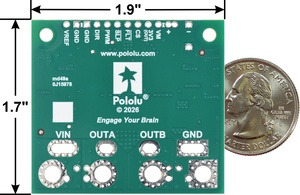 Pololu G2 24v30 CS Bürsten-Gleichstrommotor-Treibermodul 6,5-40 V
